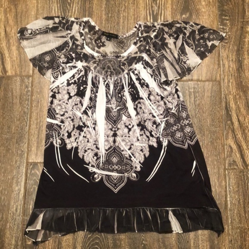 Design Works Women’s Blouse Size M